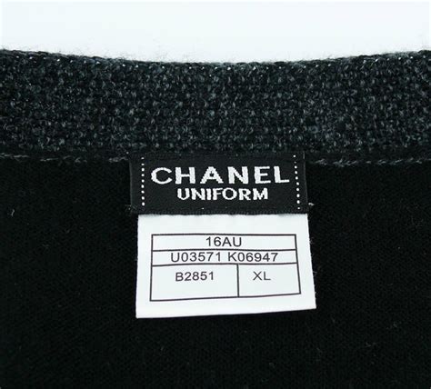 chanel event staff uniform|authentic Chanel logo sweater.